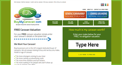 Desktop Screenshot of buymycaravan.com